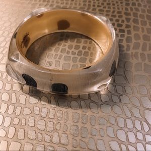 Kate Spade Acrylic Polka Dot Bracelet